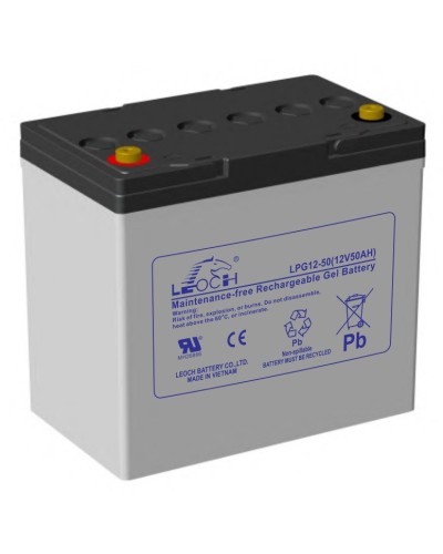 LEOCH LPG 12-50. Аккумулятор герметичный свинцово-кислотный. LEOCH в Санкт-Петербурге