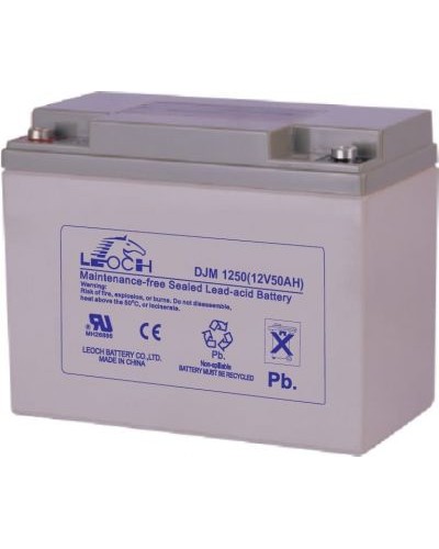 LEOCH DJM 1250. Аккумулятор герметичный свинцово-кислотный. LEOCH в Санкт-Петербурге
