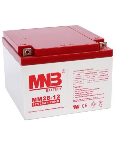 MNB MM 28-12. Аккумулятор герметичный свинцово-кислотный. MNB в Санкт-Петербурге