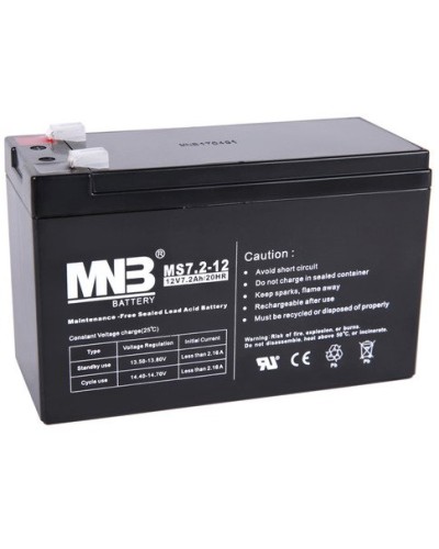 MNB MS 7.2-12. Аккумулятор герметичный свинцово-кислотный. MNB в Санкт-Петербурге