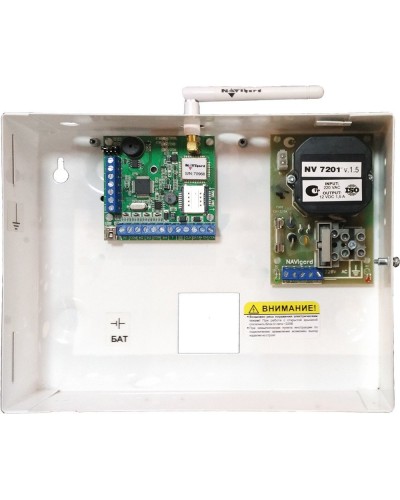 NV 1010c. Устройство оконечное объектовое приемно-контрольное c GSM коммуникатором. NAVIgard в Санкт-Петербурге