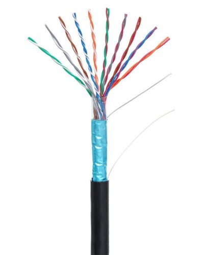 F/UTP 10pair, Cat5, Out, PE (EC-UF010-5-PE-BK-3). Кабель «витая пара» (LAN) для структурированных систем связи. NETLAN в Санкт-Петербурге