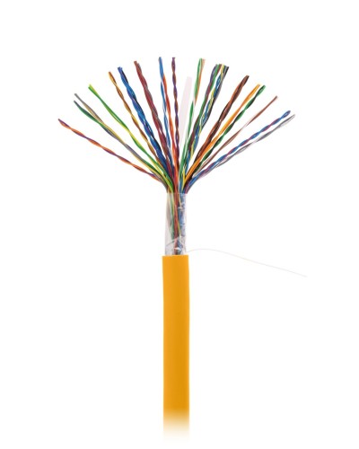 U/UTP 25pair, Cat5, In, LSZH (EC-UU025-5-LSZH-OR-3). Кабель «витая пара» (LAN) для структурированных систем связи. NETLAN в Санкт-Петербурге