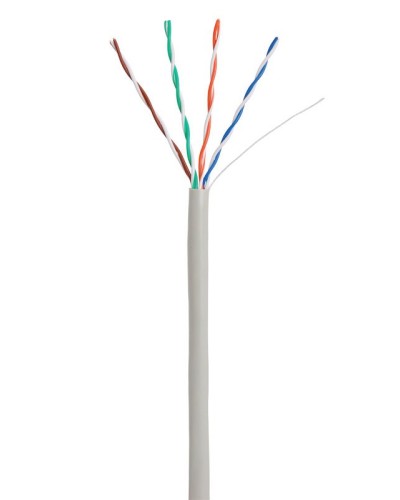 U/UTP 4pair, Cat5e, In, PVC (EC-UU004-5E-PVC-GY). Кабель «витая пара» (LAN) для структурированных систем связи. NETLAN в Санкт-Петербурге