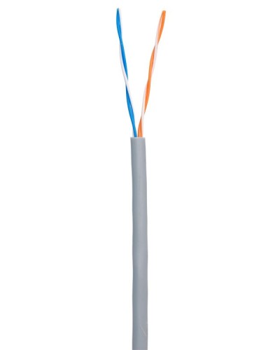 U/UTP 2pair, Cat5, In, PVC (EC-UU002-5-PVC-GY). Кабель «витая пара» (LAN) для структурированных систем связи. NETLAN в Санкт-Петербурге
