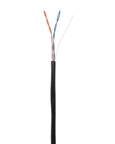 U/UTP 2pair, Cat5, Out, PE (EC-UU002-5-PE-BK). Кабель «витая пара» (LAN) для структурированных систем связи. NETLAN в Санкт-Петербурге