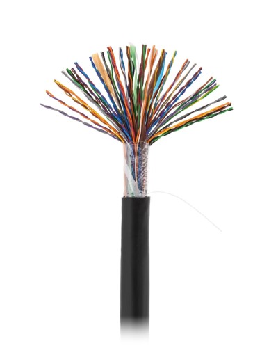 U/UTP 50pair, Cat5, Out, PE (EC-UU050-5-PE-BK-3). Кабель «витая пара» (LAN) для структурированных систем связи. NETLAN в Санкт-Петербурге