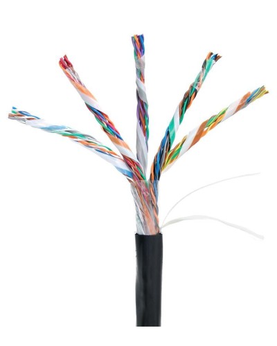 U/UTP 25pair, Cat5, Out, PE (EC-UU025-5-PE-BK-3). Кабель «витая пара» (LAN) для структурированных систем связи. NETLAN в Санкт-Петербурге