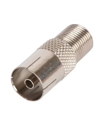 EC-CC-F-PAL-FM-MT-100 (100 шт). Адаптер для коаксиальных кабелей, F-тип-PAL-female. NETLAN в Санкт-Петербурге