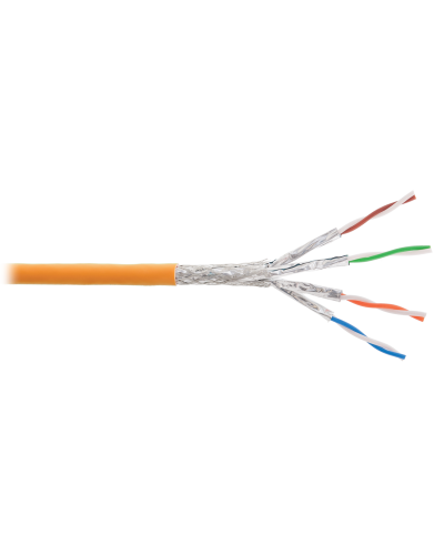 S/FTP, 4pair, Cat.6a, Solid, In, LSZH (NKL 9355C-OR). Кабель «витая пара» (LAN) для структурированных систем связи. NIKOLAN в Санкт-Петербурге