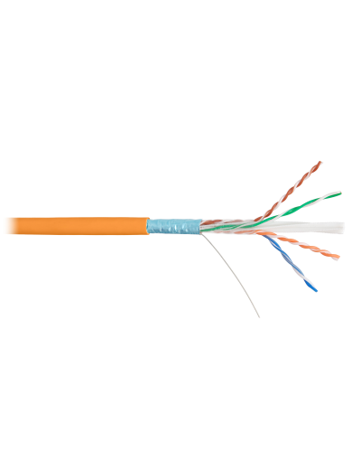 F/UTP 4pair, Cat6, Solid, In, PVC (NKL 9240C-OR). Кабель «витая пара» (LAN) для структурированных систем связи. NIKOLAN в Санкт-Петербурге