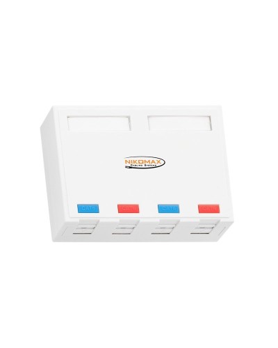 NMC-MB4P-ST-WT. Корпус настенной розетки. NIKOMAX в Санкт-Петербурге