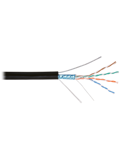 F/UTP 4pair, Cat5e, Solid, Out, SW, PVC (NMC 4905B-BK). Кабель «витая пара» (LAN) для структурированных систем связи. NIKOMAX в Санкт-Петербурге
