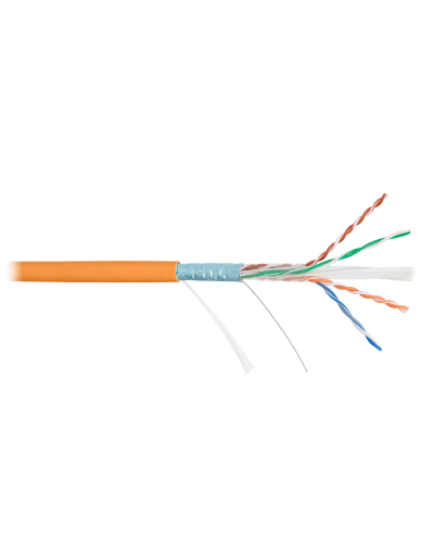F/UTP 4pair, Cat6, Solid, In, нг(А)-HF (NMC 4240C-OR). Кабель «витая пара» (LAN) для структурированных систем связи. NIKOMAX в Санкт-Петербурге