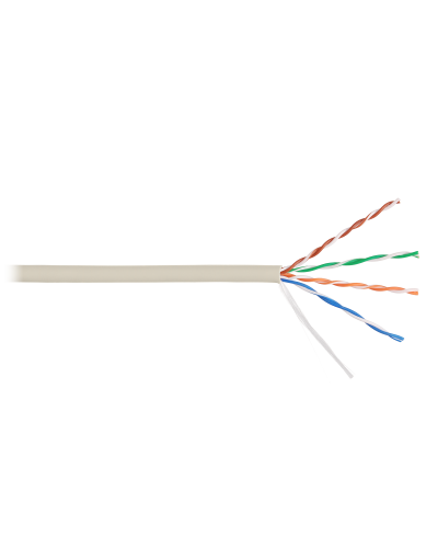 U/UTP 4pair, Cat5e, Solid, In, нг(А)-LSLTx (NMC 4100L-IY). Кабель «витая пара» (LAN) для структурированных систем связи. NIKOMAX в Санкт-Петербурге