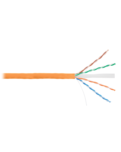U/UTP 4pair, Cat6, Solid, In, нг(А)-HF (NMC 9140C-OR). Кабель «витая пара» (LAN) для структурированных систем связи. NIKOMAX в Санкт-Петербурге