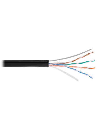 U/UTP 4pair, Cat5e, Solid, Out, SW, PVC (NMC 4805B-BK). Кабель «витая пара» (LAN) для структурированных систем связи. NIKOMAX в Санкт-Петербурге