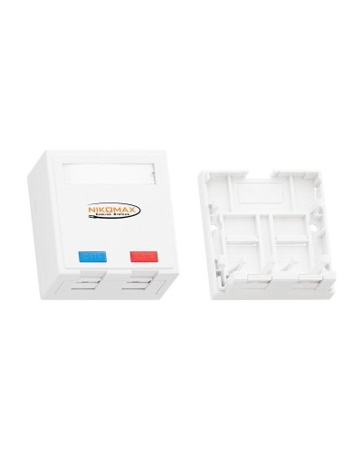 NMC-MB2P-ST-WT. Корпус настенной розетки. NIKOMAX в Санкт-Петербурге