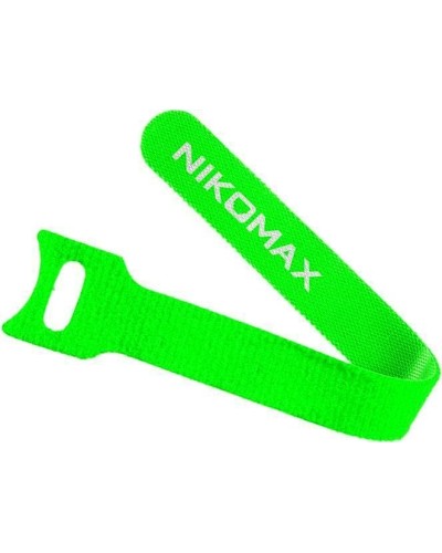 NMC-CTV150-12-SB-GN-10 (10шт). Стяжка-липучка с мягкой пряжкой. NIKOMAX в Санкт-Петербурге