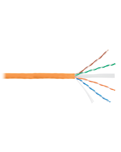 U/UTP 4pair, Cat6, Solid, In, нг(А)-HF (NMC 2140C-OR). Кабель «витая пара» (LAN) для структурированных систем связи. NIKOMAX в Санкт-Петербурге