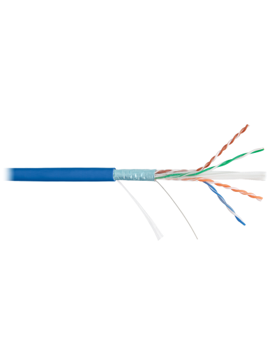 F/UTP 4pair, Cat6, Solid, In, нг(А)-HF (NMC 4240C-BL). Кабель «витая пара» (LAN) для структурированных систем связи. NIKOMAX в Санкт-Петербурге