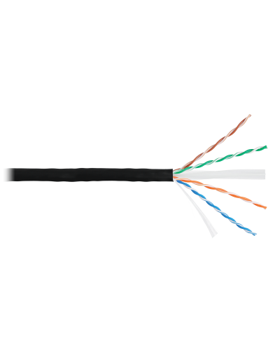 U/UTP 4pair, Cat6, Solid, In/Out, нг(А)-HF (NMC 9140C-BK). Кабель «витая пара» (LAN) для структурированных систем связи. NIKOMAX в Санкт-Петербурге