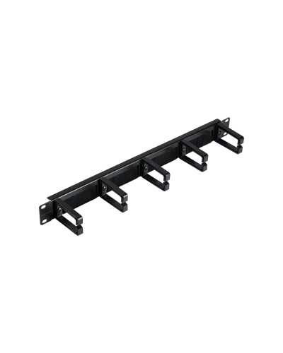 NMC-OP530HB-1U-BK-2 (2 шт). Кабельный органайзер 19 с щёточным вводом. NIKOMAX в Санкт-Петербурге