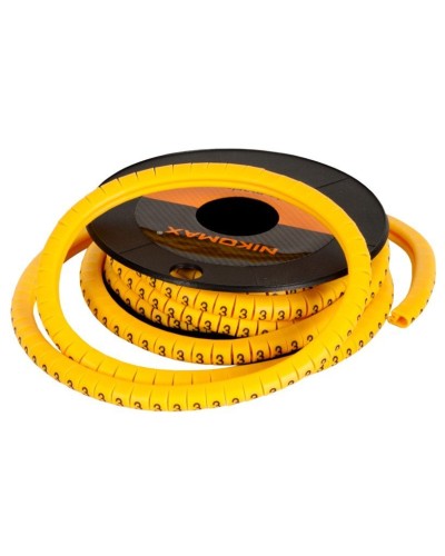 NMC-CMR-4-YL-500 (500шт). Маркер кабельный. NIKOMAX в Санкт-Петербурге