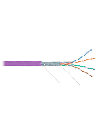 F/UTP 4pair, Cat5e, Solid, In, нг(А)-HF (NMC 4200C-VL). Кабель «витая пара» (LAN) для структурированных систем связи. NIKOMAX в Санкт-Петербурге