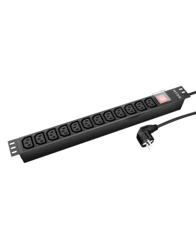 NTSS-PDU-DA2039 гор.размещ. 12xC13 базовые 16A Schuko 2м. Блок розеток 19. NTSS в Санкт-Петербурге