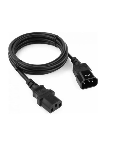 NTSS-PC13145 C13-С14 проводник.:3х1мм2 3м 220/250В 10А черный. Кабель питания. NTSS в Санкт-Петербурге
