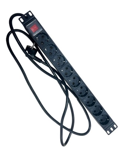 NTSS-PDU-DA2036 гор.размещ. 9xSchuko базовые 16A Schuko 2м. Блок розеток 19. NTSS в Санкт-Петербурге