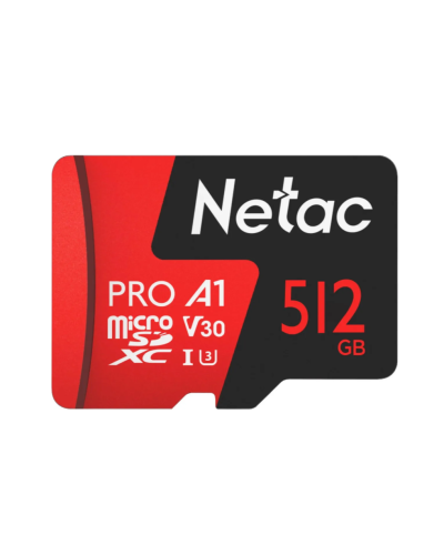 NT02P500PRO-512G-R. Карта памяти microSDXC, 512 ГБ, Class 10. Netac в Санкт-Петербурге