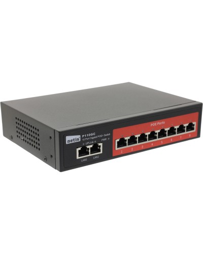 Netis P110GC. Коммутатор сетевой PoE неуправляемый. Netis в Санкт-Петербурге