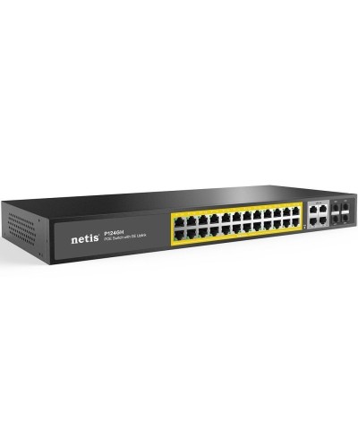 Netis P124GH. Коммутатор сетевой PoE неуправляемый. Netis в Санкт-Петербурге