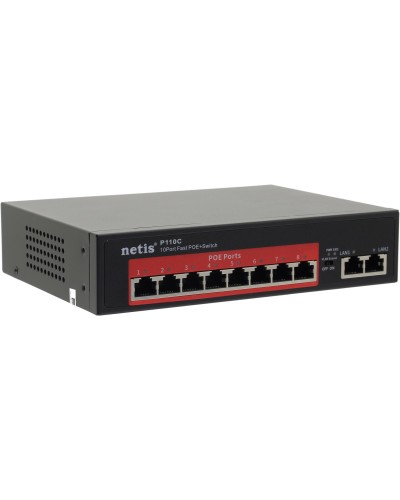 Netis P110C. Коммутатор сетевой PoE неуправляемый. Netis в Санкт-Петербурге