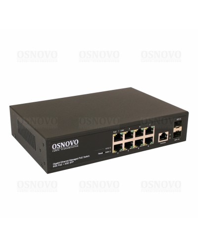 SW-80802/L(150W). Коммутатор Gigabit Ethernet на 8 портов. OSNOVO в Санкт-Петербурге
