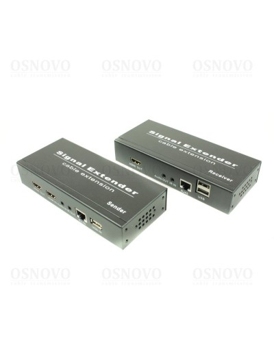 TLN-HiKM2+RLN-HiKM2. Удлинитель HDMI, ИК-сигнала, 2*USB. OSNOVO в Санкт-Петербурге