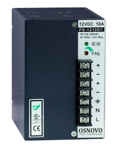 PS-12120/I. Блок питания промышленный. OSNOVO в Санкт-Петербурге