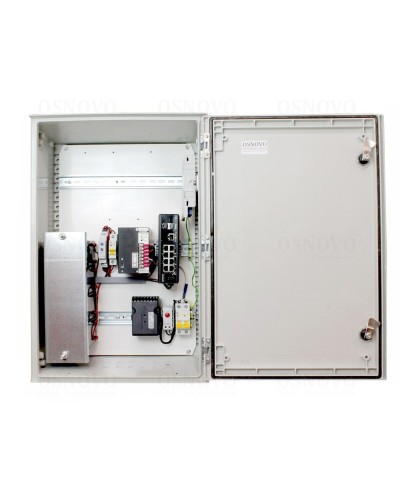 OSP-46TB1(SW-60812/I). Уличная станция с термостабилизацией и резервным питанием. OSNOVO в Санкт-Петербурге