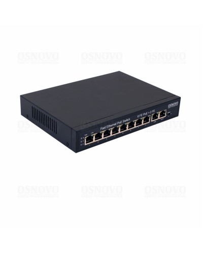 SW-21000(120W). Коммутатор 10-портовый  Fast Ethernet с PoE. OSNOVO в Санкт-Петербурге