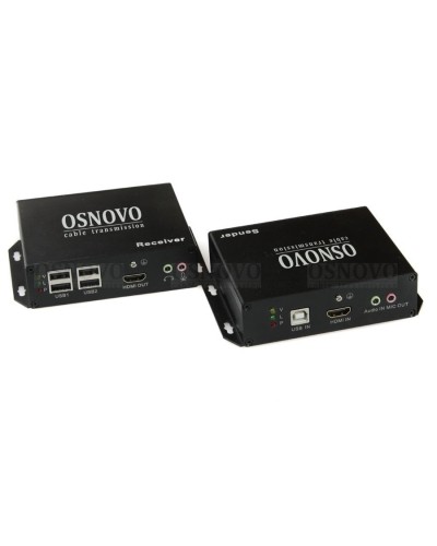 TLN-HiKMA/1+RLN-HiKMA/1. Удлинитель HDMI, USB, RS232, ИК-сигнала. OSNOVO в Санкт-Петербурге