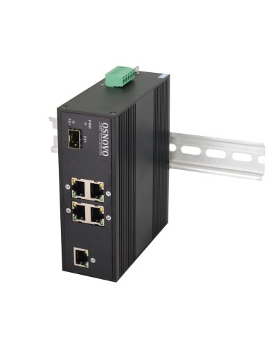 SW-40501/IC. Промышленный PoE коммутатор Fast Ethernet на 6 портов. OSNOVO в Санкт-Петербурге