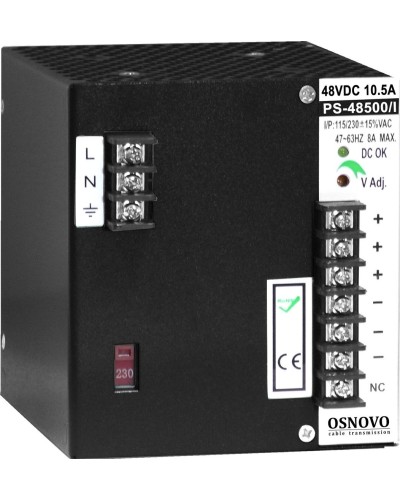 PS-48500/I. Блок питания. OSNOVO в Санкт-Петербурге