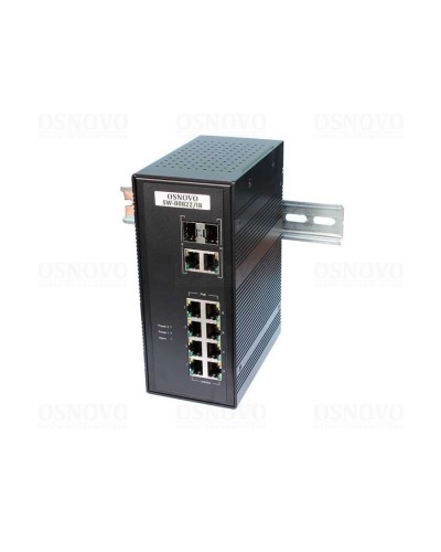 SW-80822/IR. Коммутатор 10-портовый Gigabit Ethernet с PoE. OSNOVO в Санкт-Петербурге