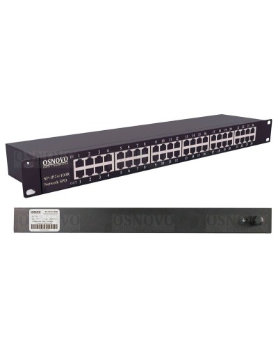 SP-IP24/100R. Устройство грозозащиты цепей Ethernet. OSNOVO в Санкт-Петербурге