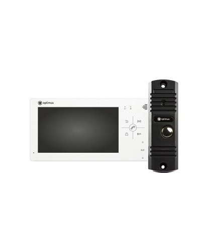 VM-7.0 (w)+ DS-700L (черный). Комплект видеодомофона. Optimus в Санкт-Петербурге