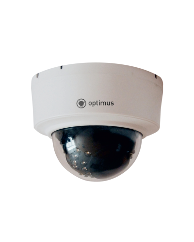 IP-S025.0(2.8)MP_DP01. Видеокамера IP купольная. Optimus в Санкт-Петербурге