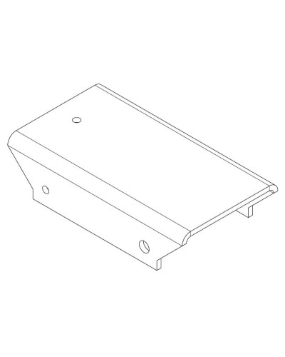 PERCo-MB-16.8. Накладка прямая верхняя. PERCo в Санкт-Петербурге