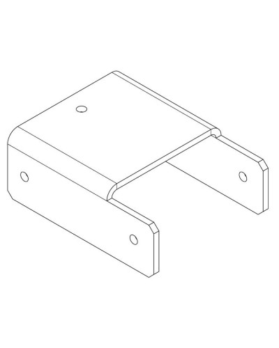 PERCo-MB-16.4. Накладка прямая нижняя. PERCo в Санкт-Петербурге